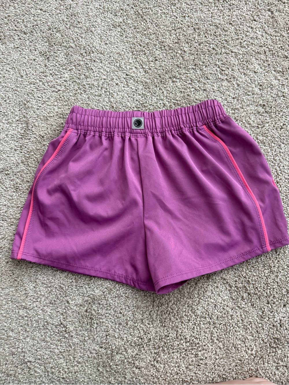 Five Dancewear Purple Shorts - Picture 2 of 4